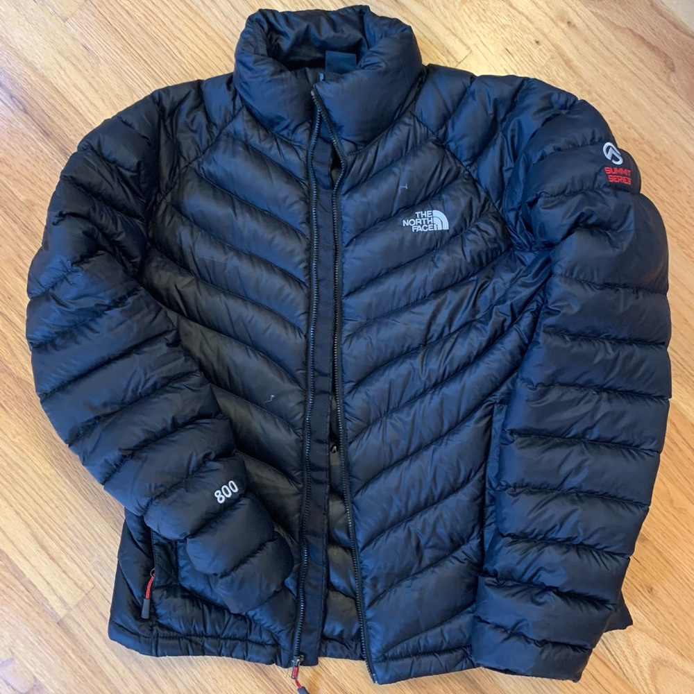 North face black puffer